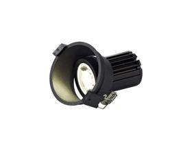 DM200933  Bania A 10 Tridonic Powered 10W 4000K 810lm 36° CRI>90 LED Engine Black Adjustable Recessed Spotlight, IP20